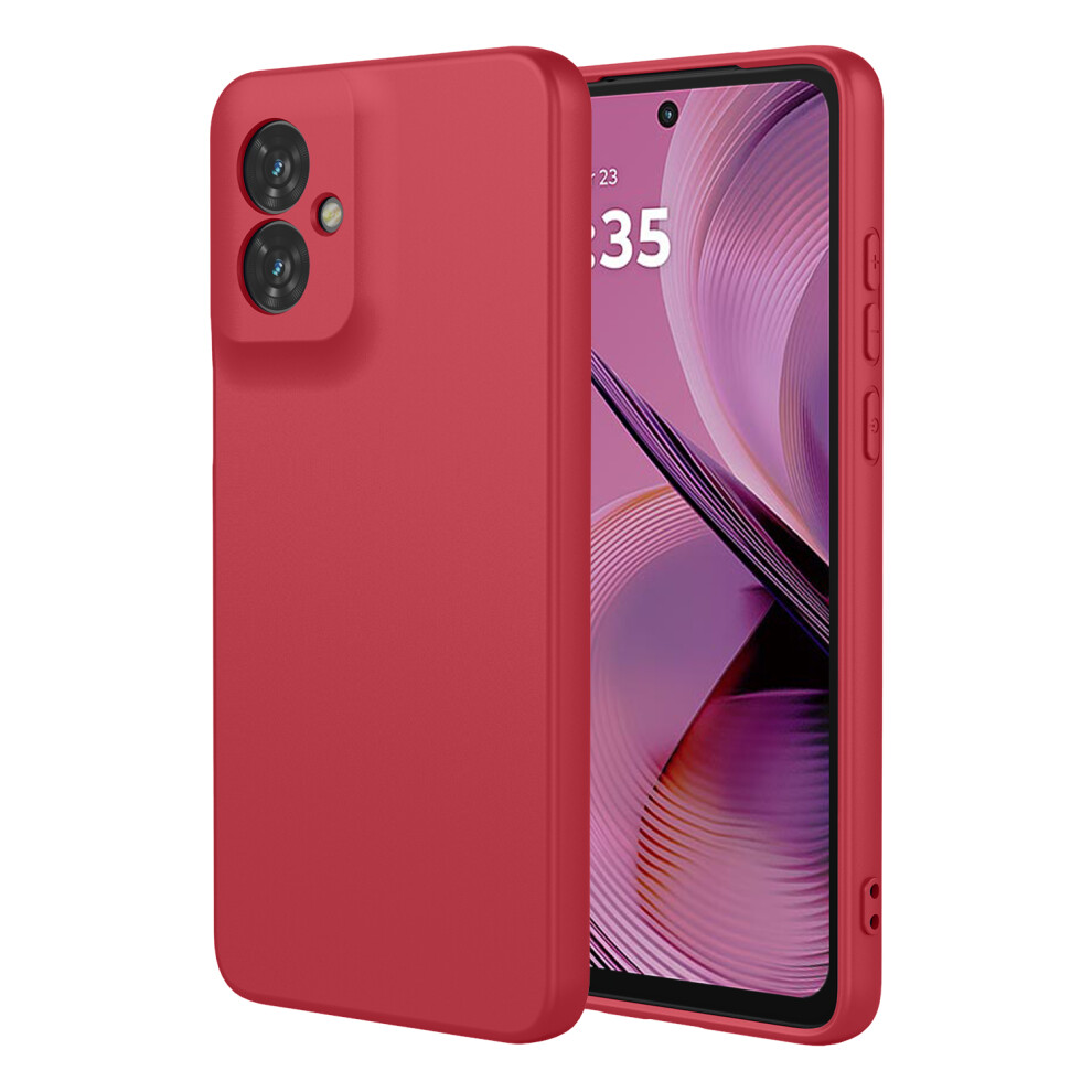 (Red) For Motorola Moto G55 5G Cases Red 6914281401699