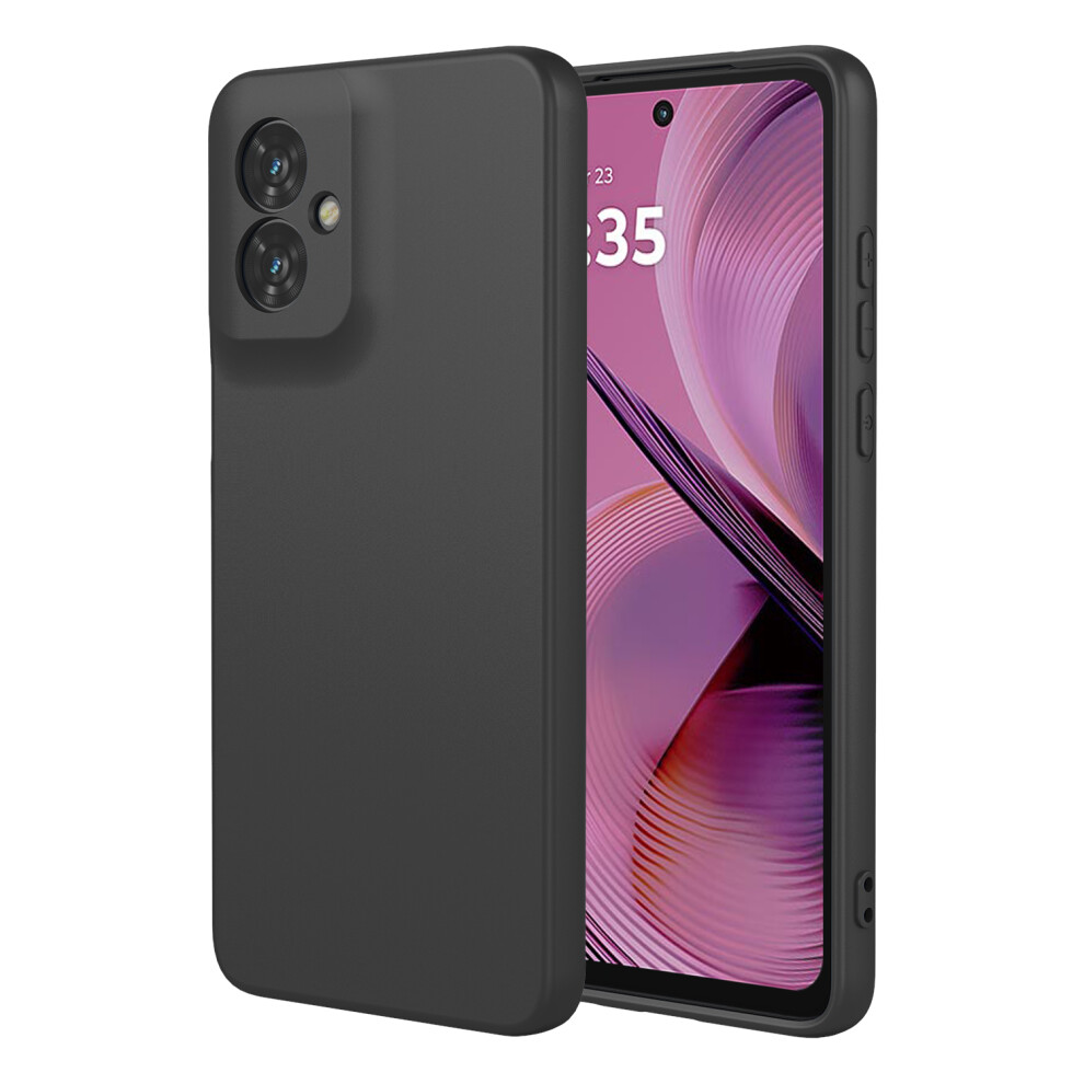 (Black) For Motorola Moto G55 5G Cases Black 6914284941529