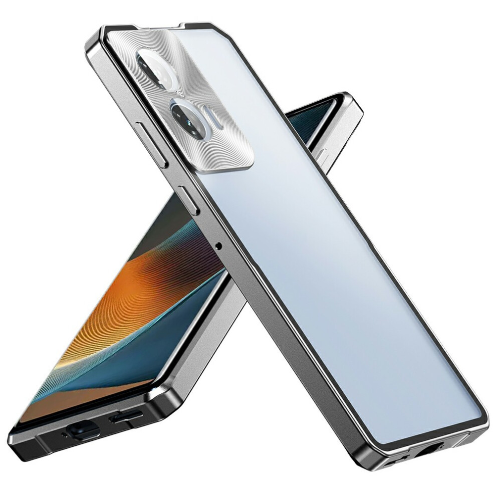 (Silver) For Motorola Edge 50 Ultra 5G Cases Silver 6914287755017