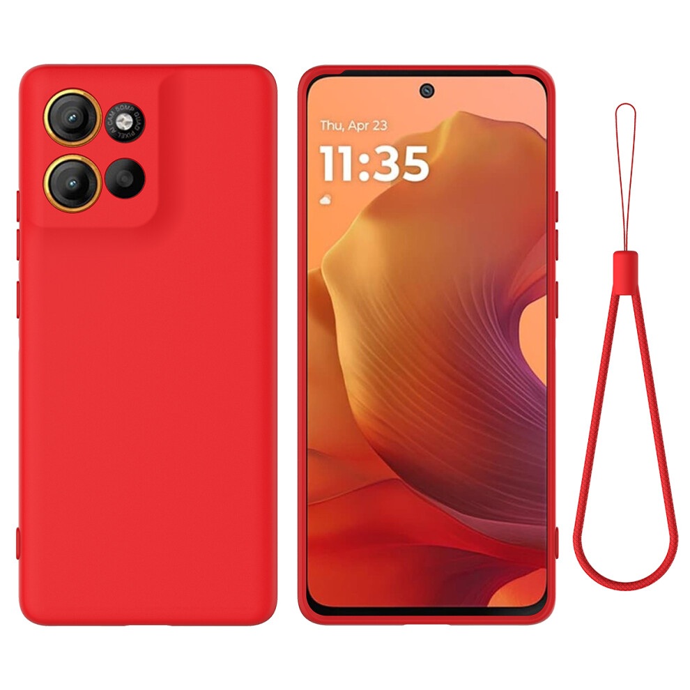 (Red) For Motorola Moto G86 5G Cases Red 6914286519078