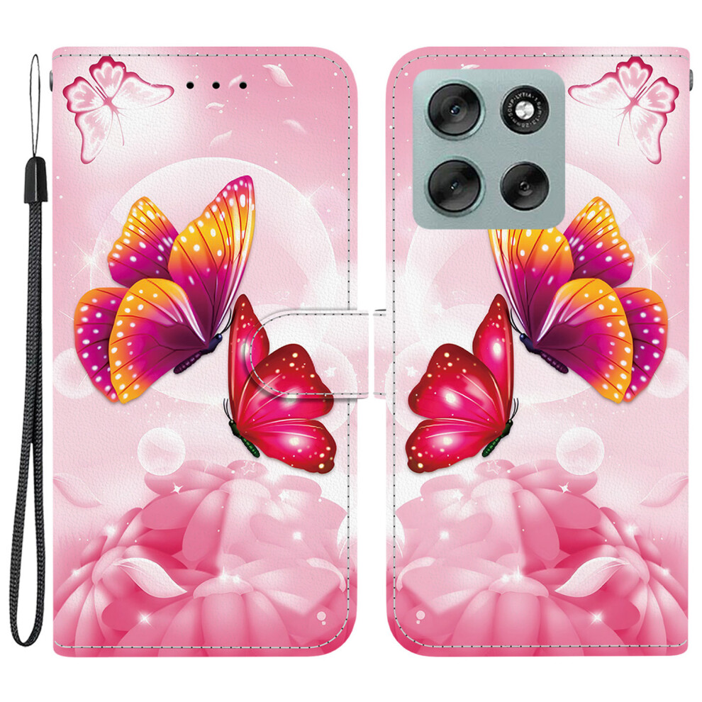 ( Butterfly) For Motorola Moto G56 5G Cases Pink 6914282769286