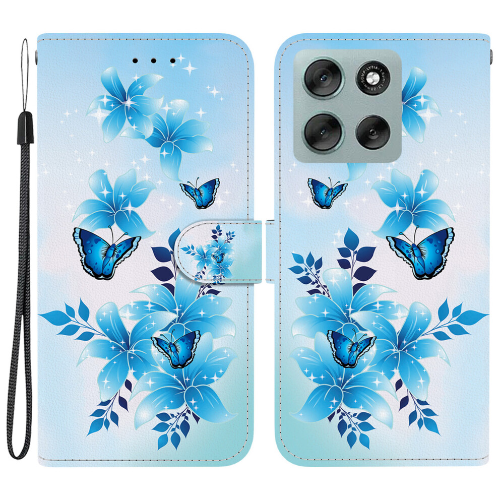( Butterfly) For Motorola Moto G56 5G Cases Blue 6914285663581