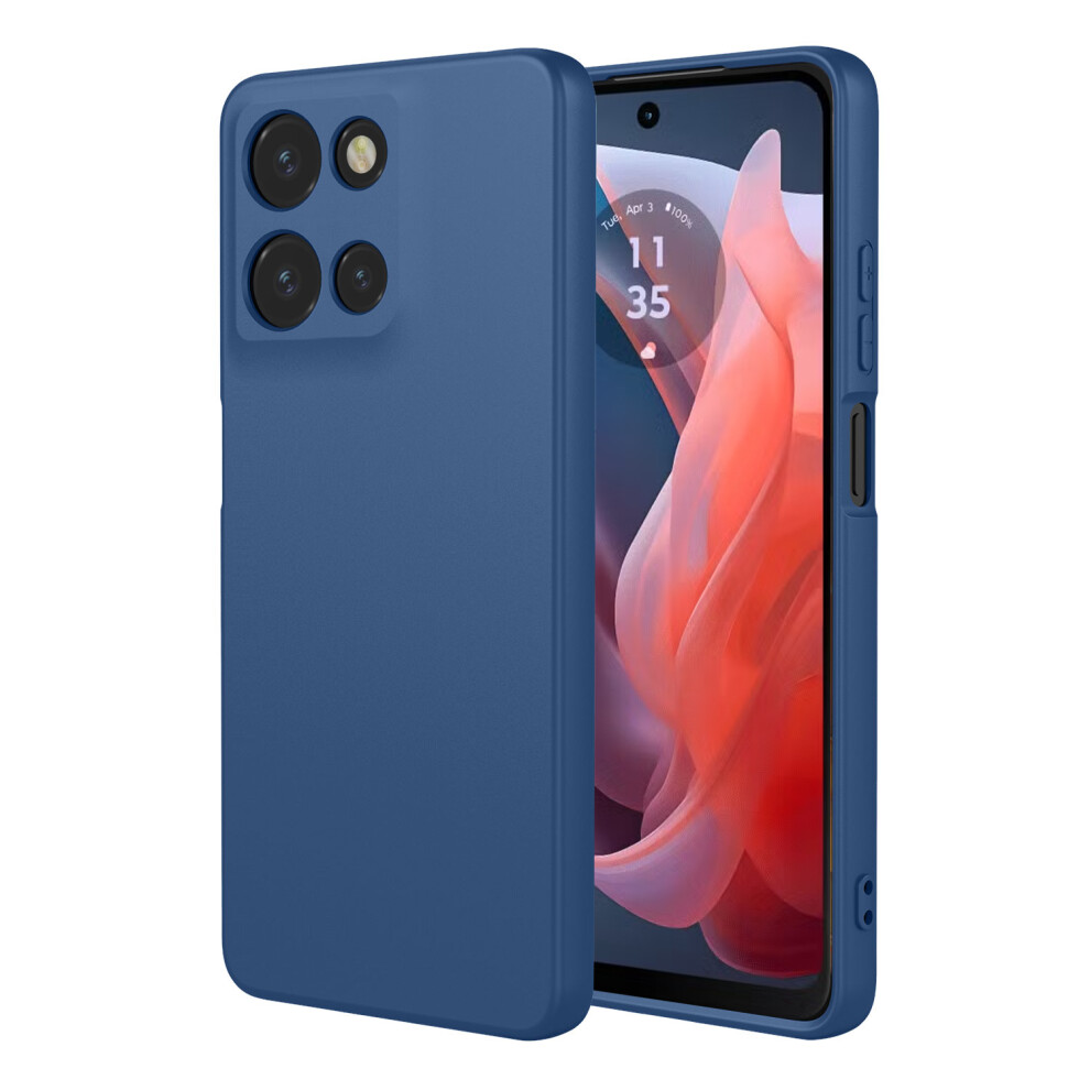 (Blue) For Motorola Moto G Play (2025) 5G Cases Blue 6914281530498