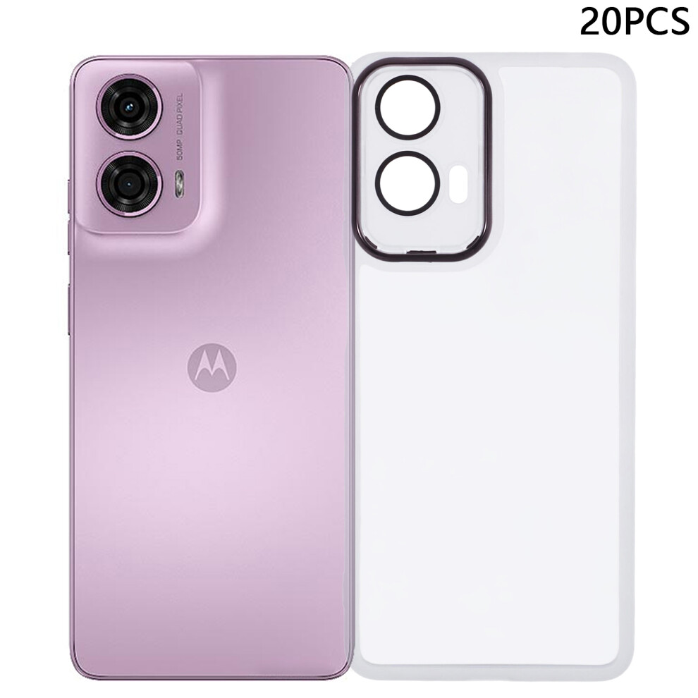 (Transparent ) For Motorola Moto G24 4G Cases White 6914282945468