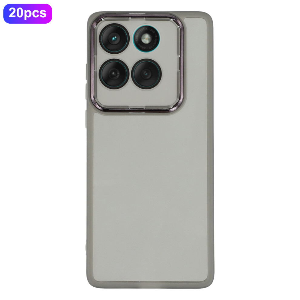 (Transparent ) For Motorola Edge 60 Fusion 5G Cases Black 6914282883883