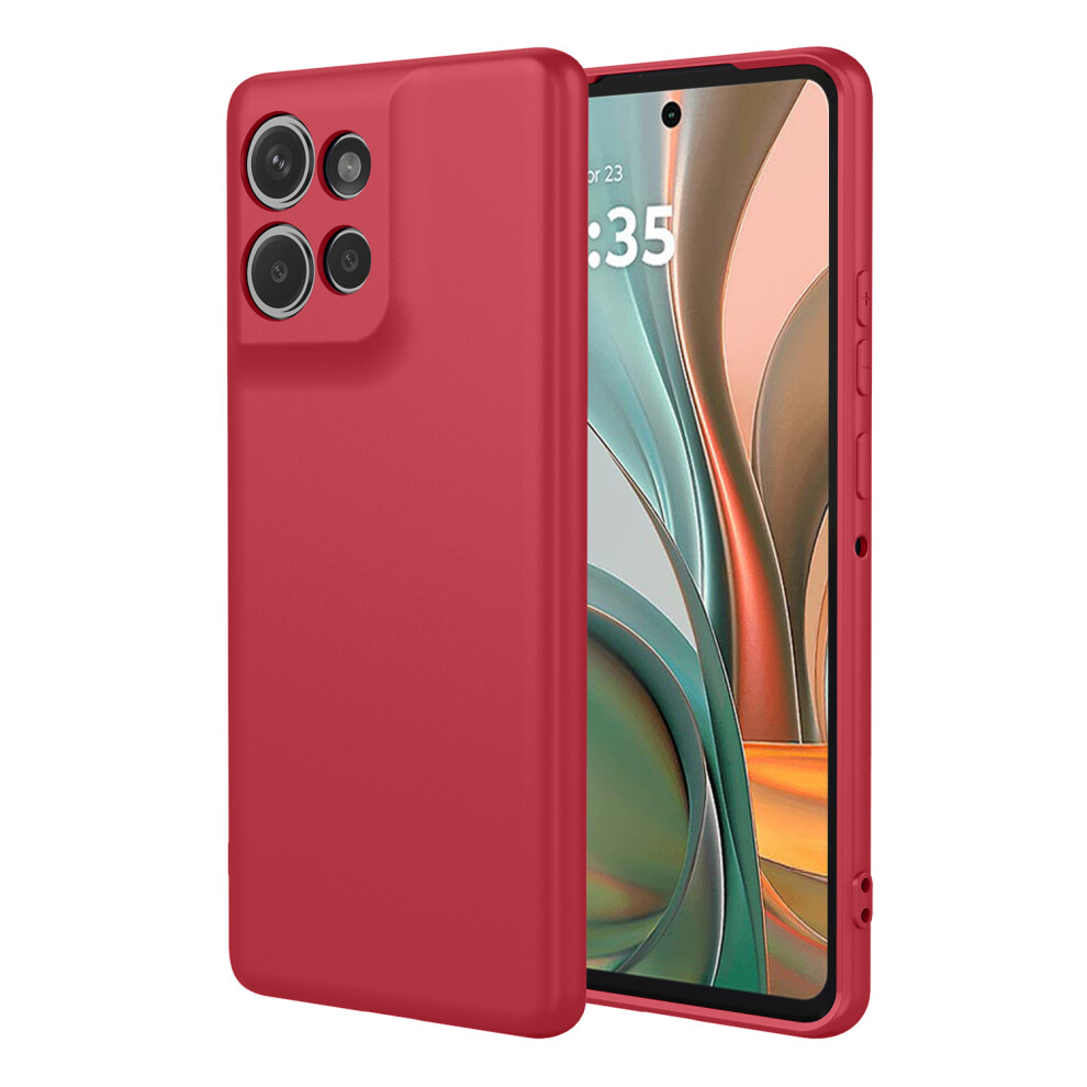 (Red) For Motorola Moto G75 5G Cases Red 6914289000474