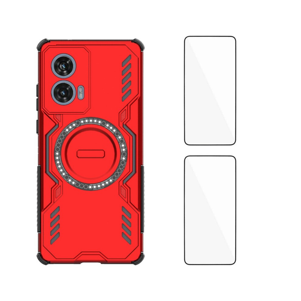 (Red) For Motorola Edge 50 Fusion Cases Red 6914287215528