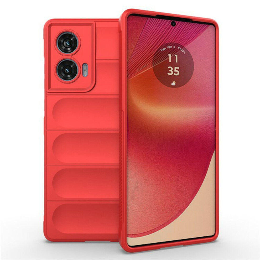 (Red) For Motorola Edge 50 Fusion Cases Red 6914282454311