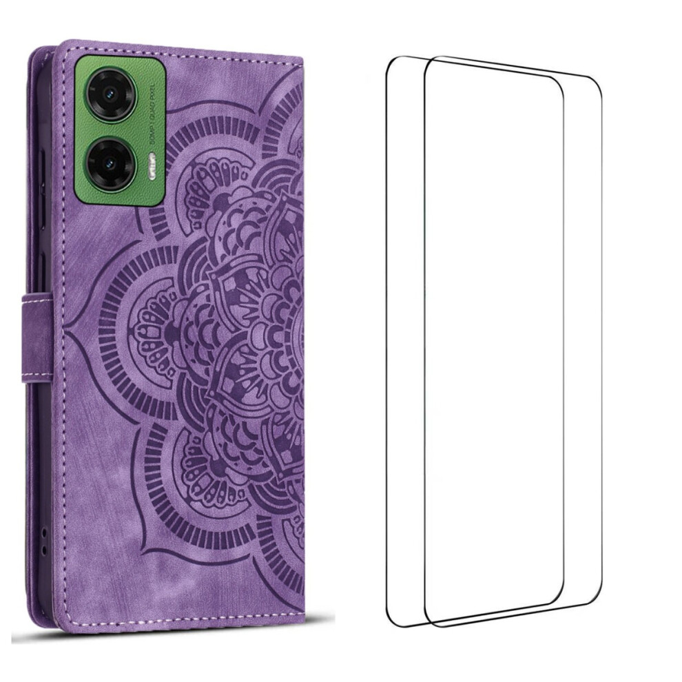 (Purple) For Motorola Moto G35 5G Cases Purple 6914287263864