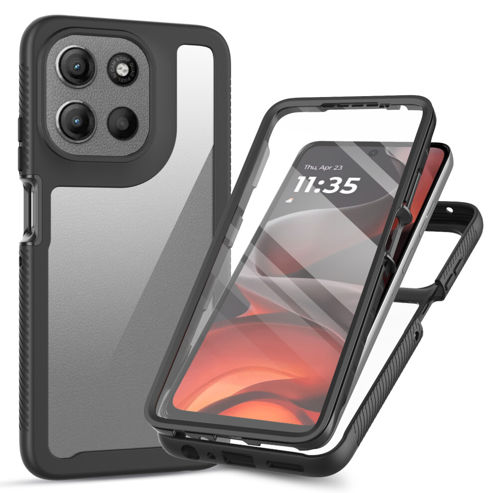 (Black) For Motorola Moto G56 5G Cases Black