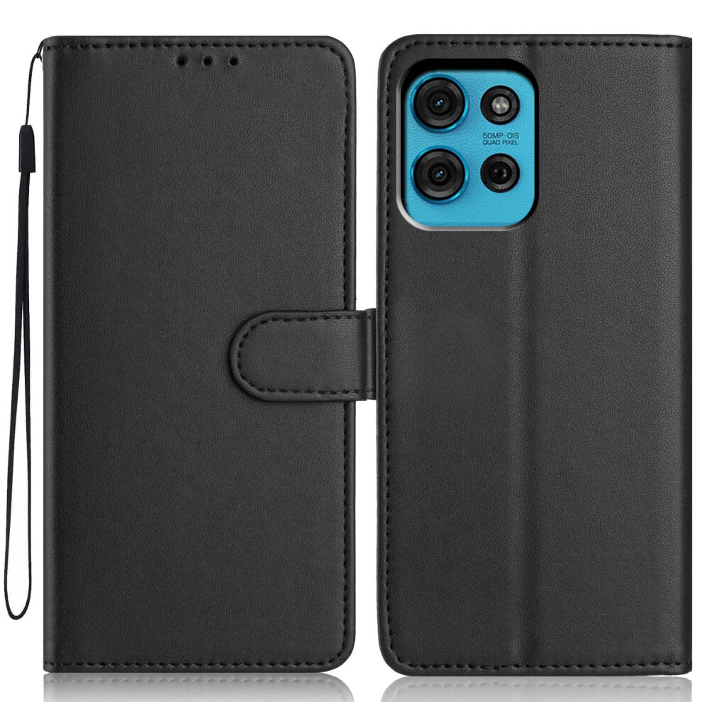(Black) For Motorola Moto G 5G (2025) Cases Black 6914281021477