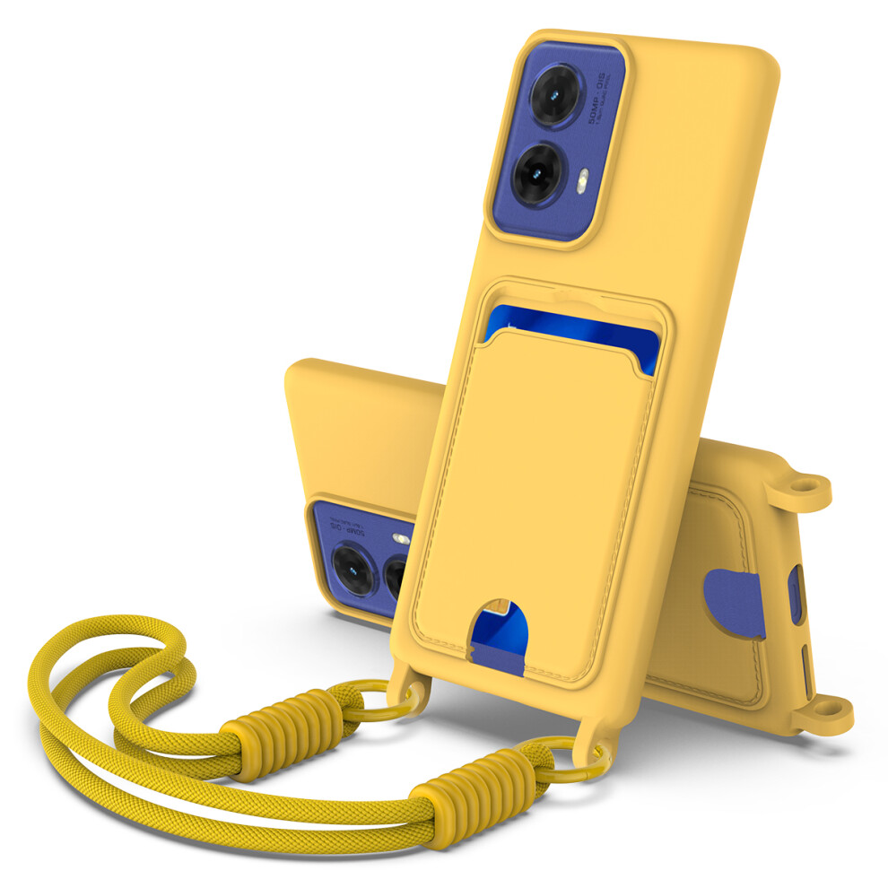 (Yellow) For Motorola Moto G85 5G Cases Yellow 6914287940932