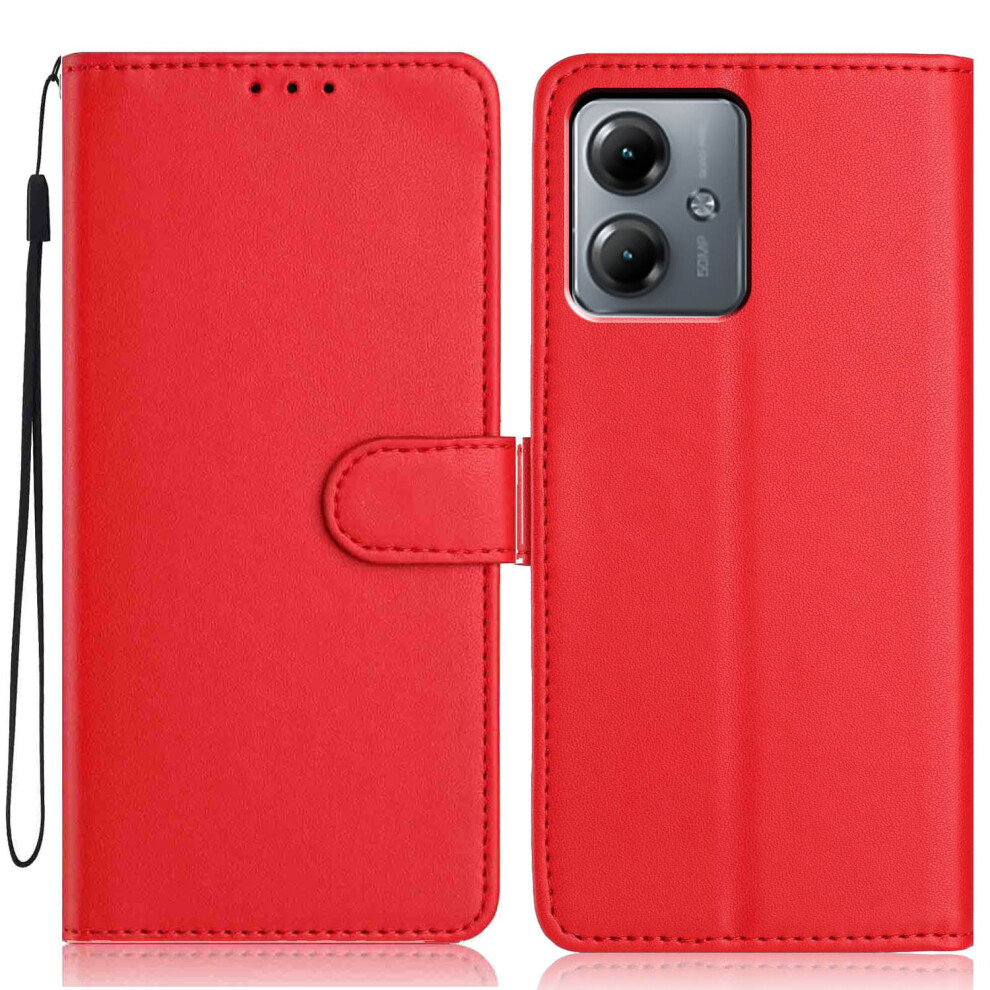 (Red) For Motorola Moto G54 5G Cases Red 6914283588176