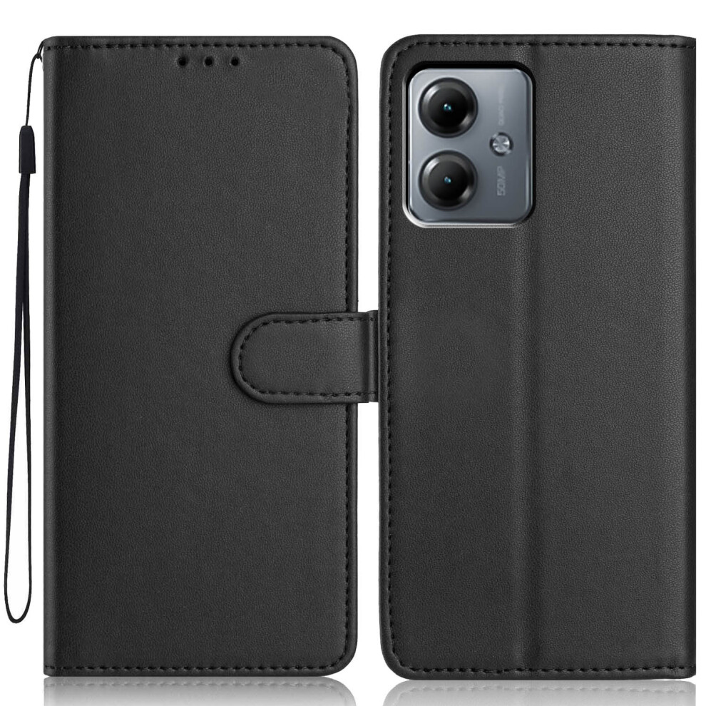 (Black) For Motorola Moto G54 5G Cases Black 6914284220600