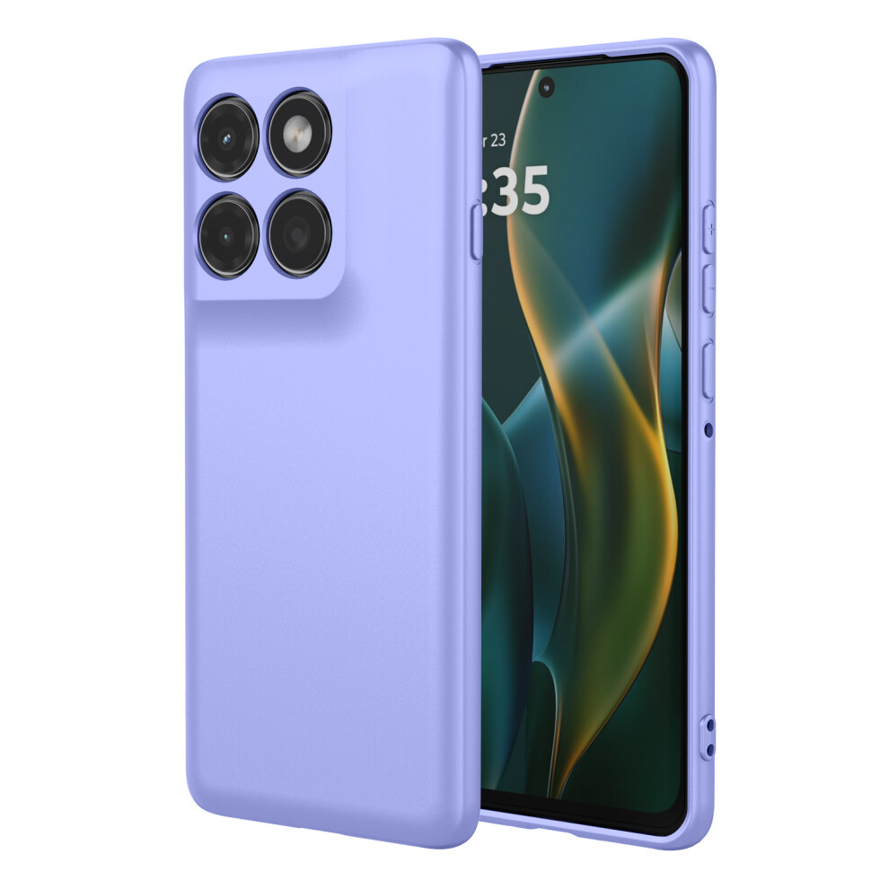 (Purple) For Motorola Edge 60 Pro 5G Cases Purple 6914282291565