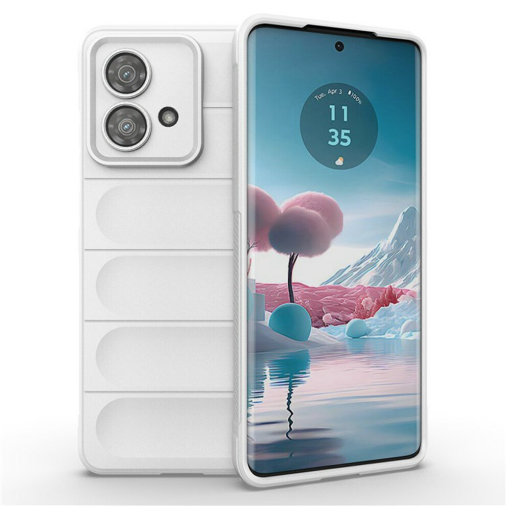 (White) For Motorola Edge 40 Neo 5G Cases White 6914280964669