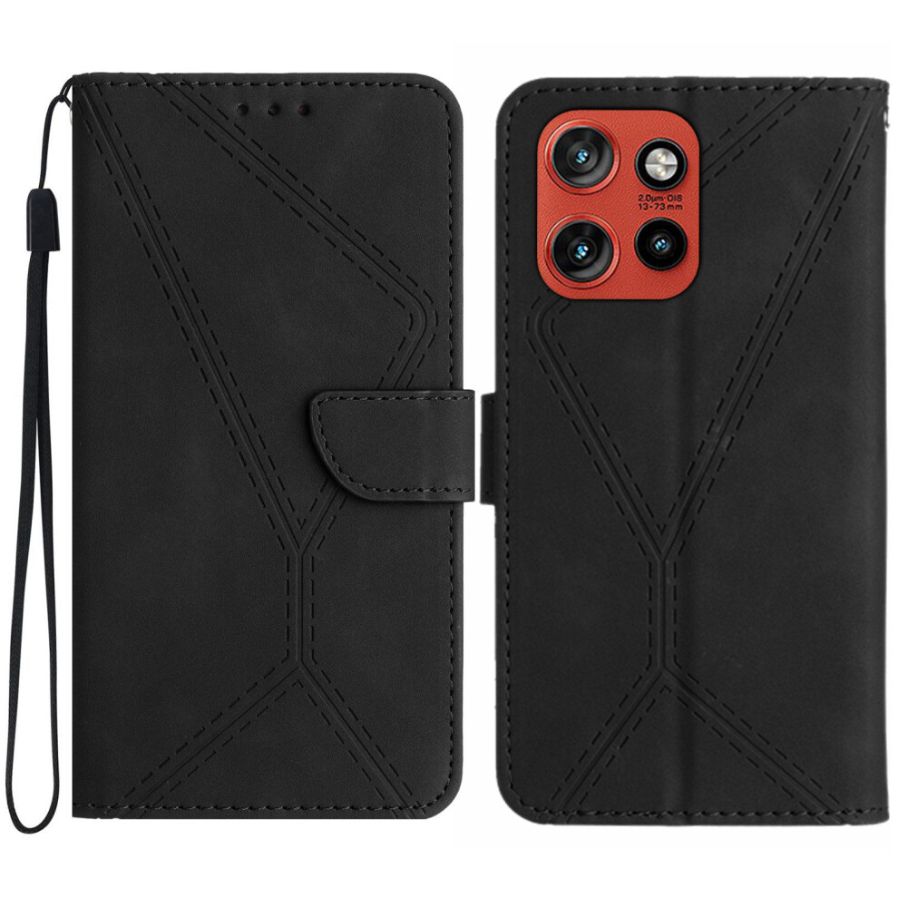(Black) For Motorola Edge 60 Neo 5G Cases Black 6914282452201