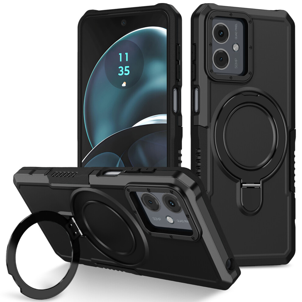 (Black) For Motorola Moto G14 4G Cases Black 6914286604781