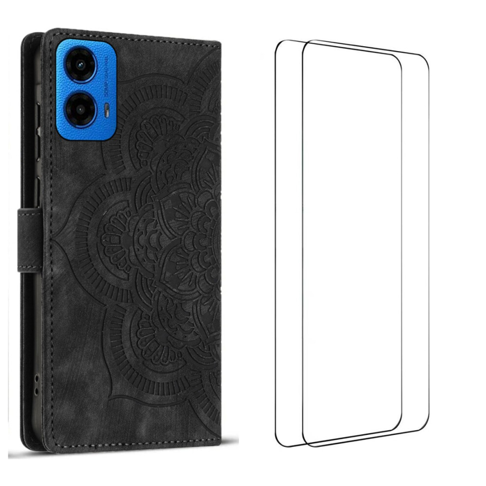 (Black) For Motorola Moto G34 5G Cases Black 6914284191061