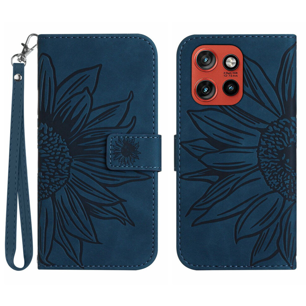 (Dark ) For Motorola Edge 60 Neo 5G Cases Blue 6914289038873
