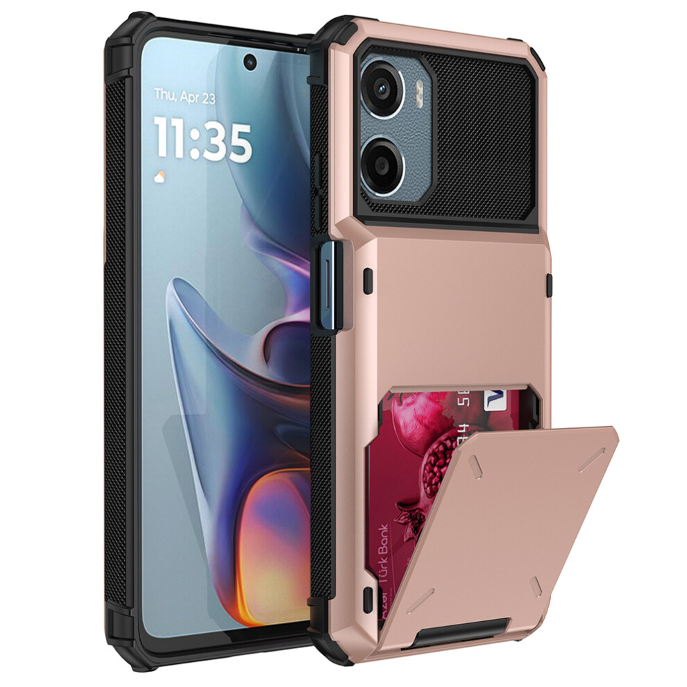 (Rose ) For Motorola Moto E15 4G Cases Gold 6914288986502