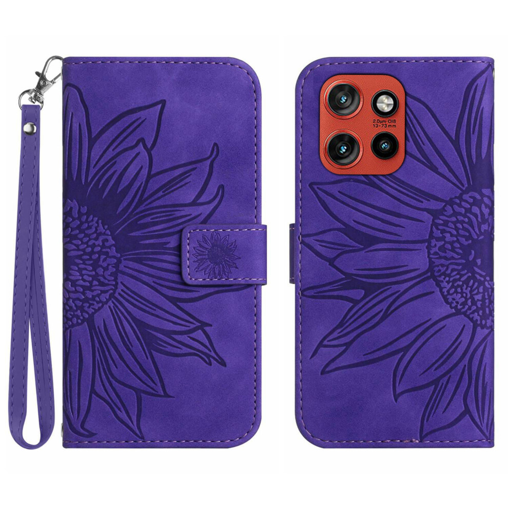 (Dark ) For Motorola Edge 60 Neo 5G Cases Purple 6914287358683