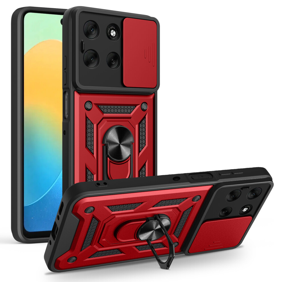 (Red) For Motorola Moto G56 5G Cases Red 6914289837377