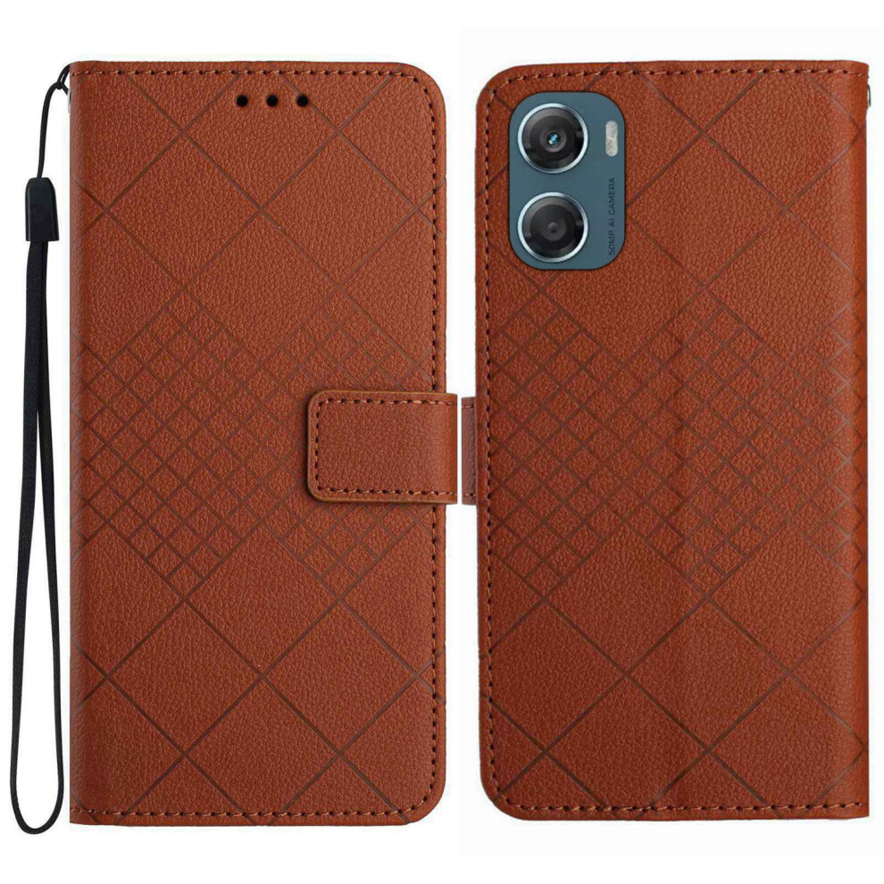 (Brown) For Motorola Moto G06 4G Cases Brown 6914282908791