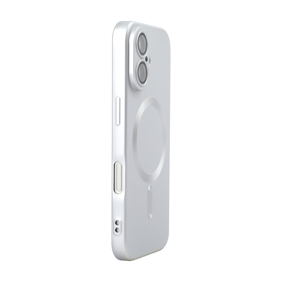(Silver) For Iphone 17 Case Compatible With Magsafe Enkay Hat Prince Scratch Proof Tpu Phone Shell Silver 6914287052567