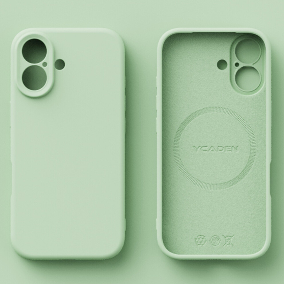 (Grass ) Ycaden For Iphone 17 Case Compatible With Magsafe Precise Cutouts Tpu Phone Back Cover Green 6914286229892