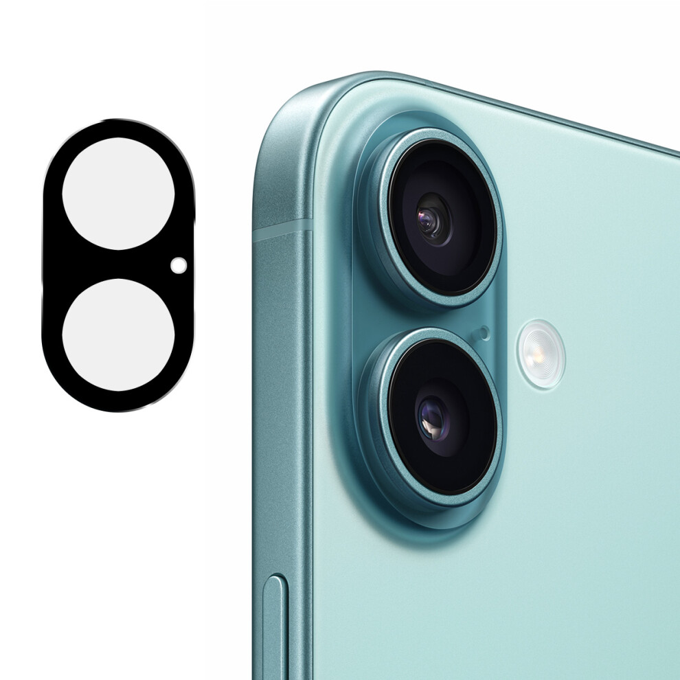 (Black) For Iphone 17 Camera Lens Protector Enkay Hat-Prince Integrated Tempered Glass Lens Film Black 6914287606838
