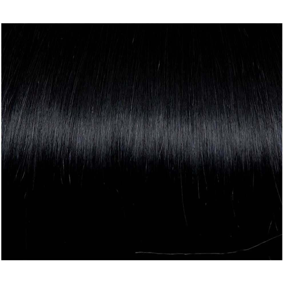 Seiseta Keratin Fusion Russian Hair Extension 20Pcs 1B Black 55Cm