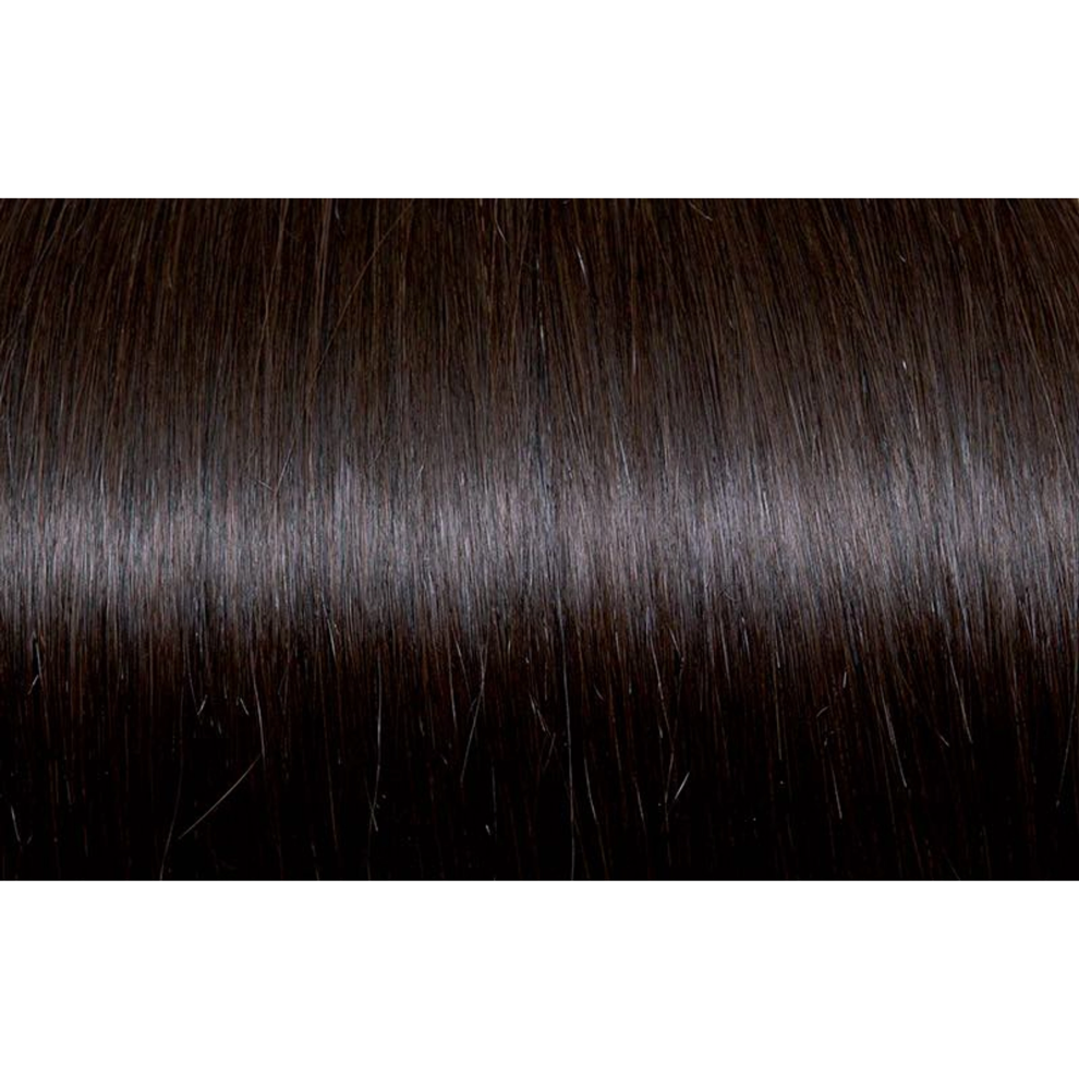 Seiseta Keratin Fusion Russian Hair Extension 20Pcs 4 Brown 55Cm