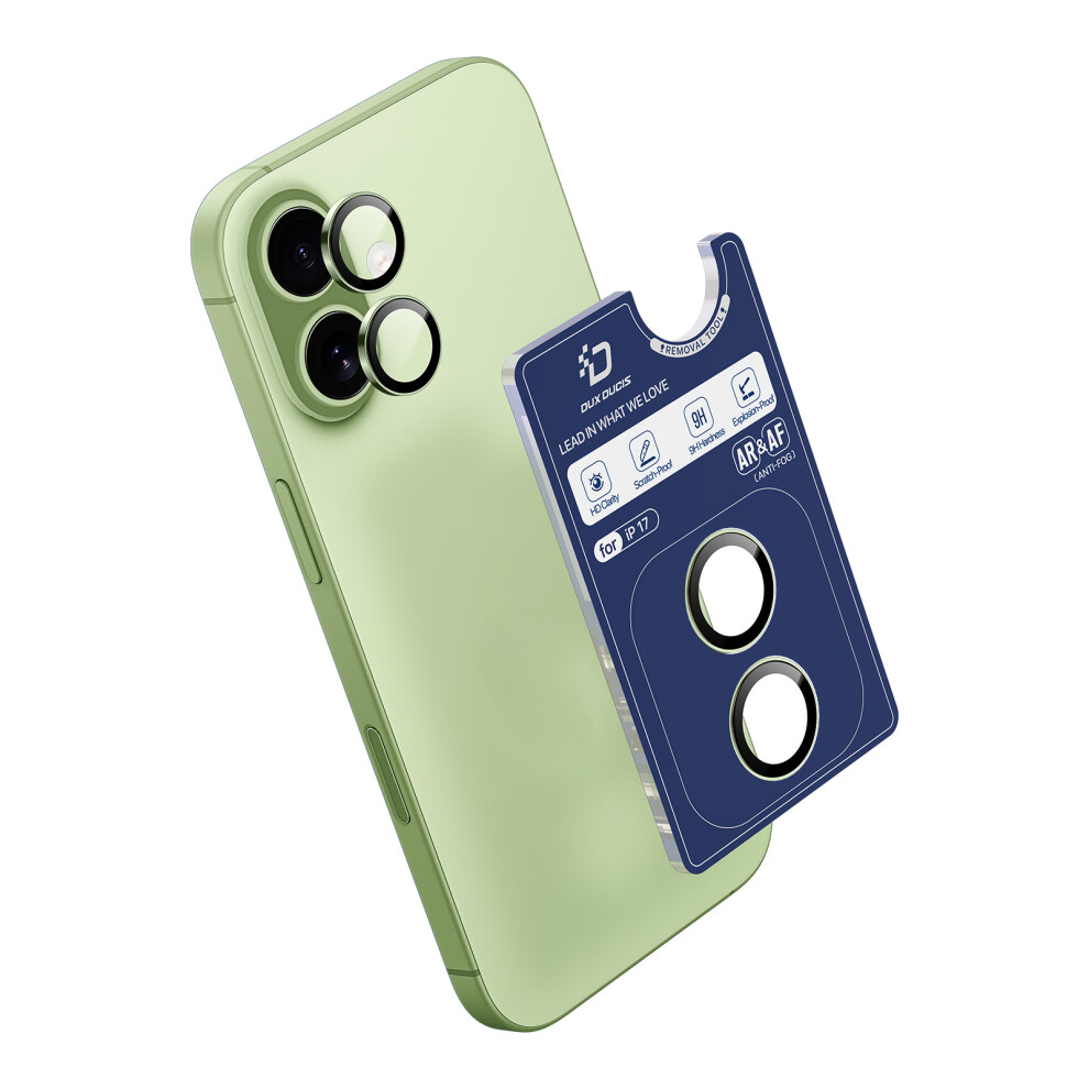(Sage) For Iphone 17 Camera Lens Protector Dux Ducis Hawk Series Tempered Glass Lens Protector 6914281750513