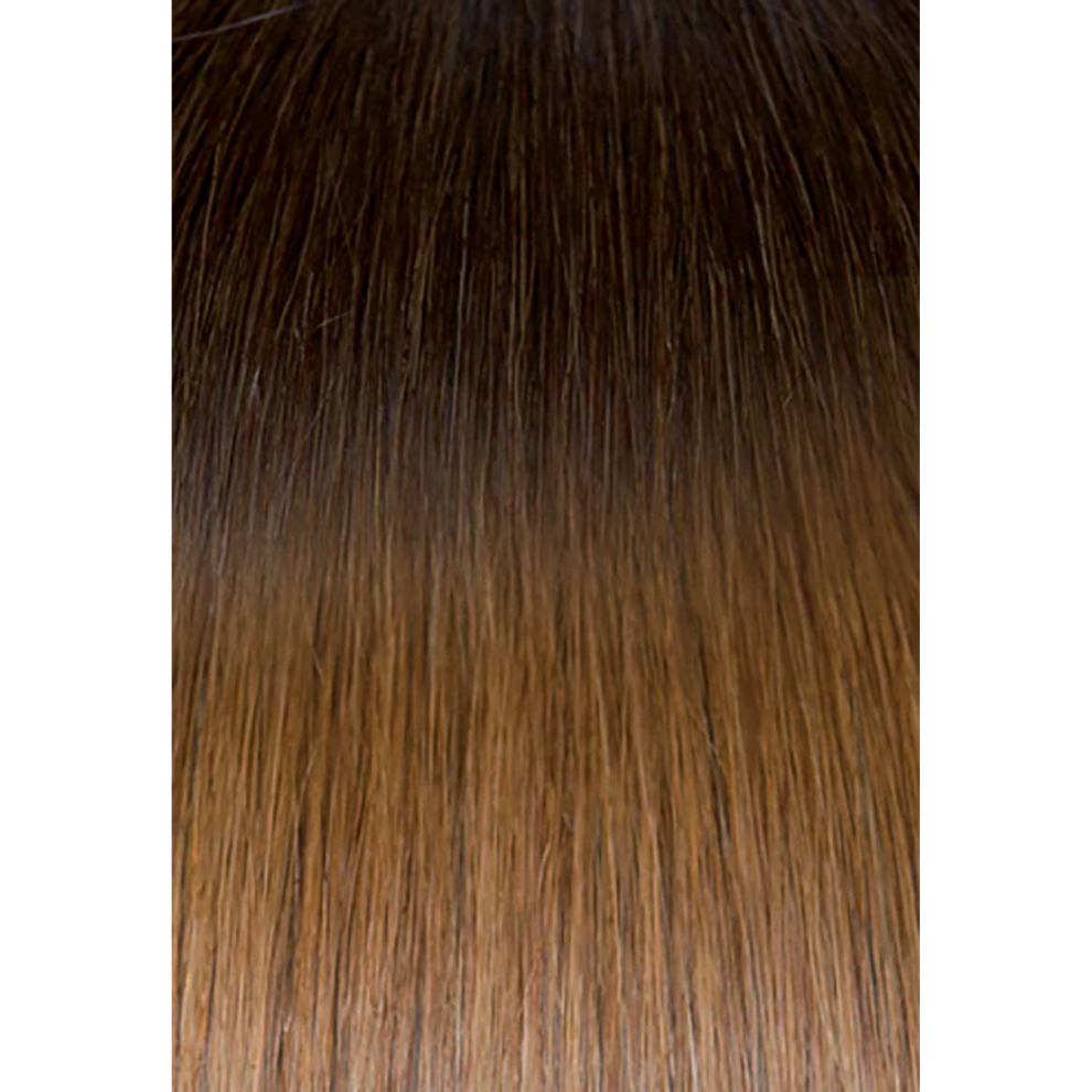 Seiseta Tape-In Classic Hair Extension 6 Strands Ombre 6/27 Light Brown/Tobacco Blonde 50/55Cm 15Gr