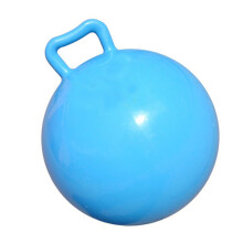 Langleber Sprungball mit Griff für drinnen und draußen – Kinder und Erwachsene, fit bleiben