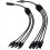 Y-type 4 til 1 adapter solpanelkabelledningsstikadapter 6