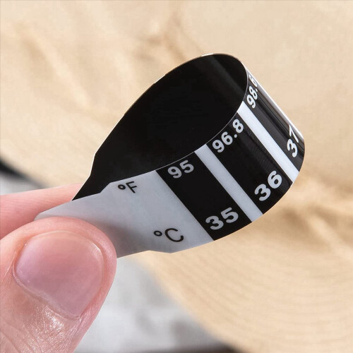 30 Pcs Forehead Thermometer Strips Reusable Stickers Discoloration 2