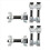 2X Coil Spring Adjuster Clamps Spacer for Car Truck Lowering Tool 1