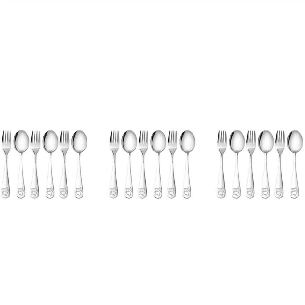 Stainless Steel Child Safety Cutlery Bear Children Spoon Nincs Márka