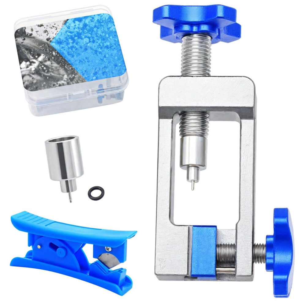 Hydraulic Brake Tool Kit, Cnc Aluminum Needle Driver, Hose Cutter, Fitting Insert Tool For 0.2/0.22Mm Hoses 9084446890907