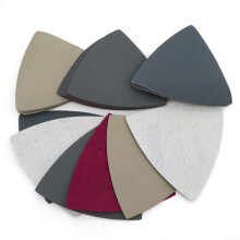 90 mm Triangle Sandpaper Sheets 50 PCS Multi-Grit Wet Dry Sanding for Wood Metal Paint Polishing 800 1000 1500 5000 Grit