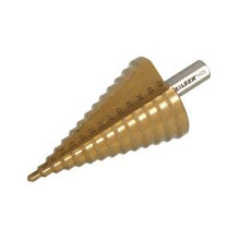 HSS Step Drill Bit 4-42mm High-Speed Steel for Metal and Wood, 1/4-Inch Hex Shank, Multi-Size Applications
