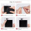 Pacote com 6 capas deslizantes para câmera de laptop e computador 6
