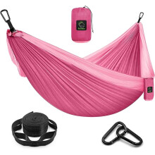 Hamac de camping, hamac portable, hamacs parachute en nylon léger