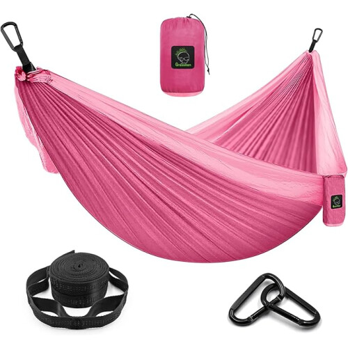 Hamac de camping, hamac portable, hamacs parachute en nylon léger