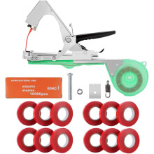 Pflanzenbindemaschine, Bindezange für Pflanzen, Bandzange, Bandwerkzeug, Handbindemaschine für Weinbau, Gurken