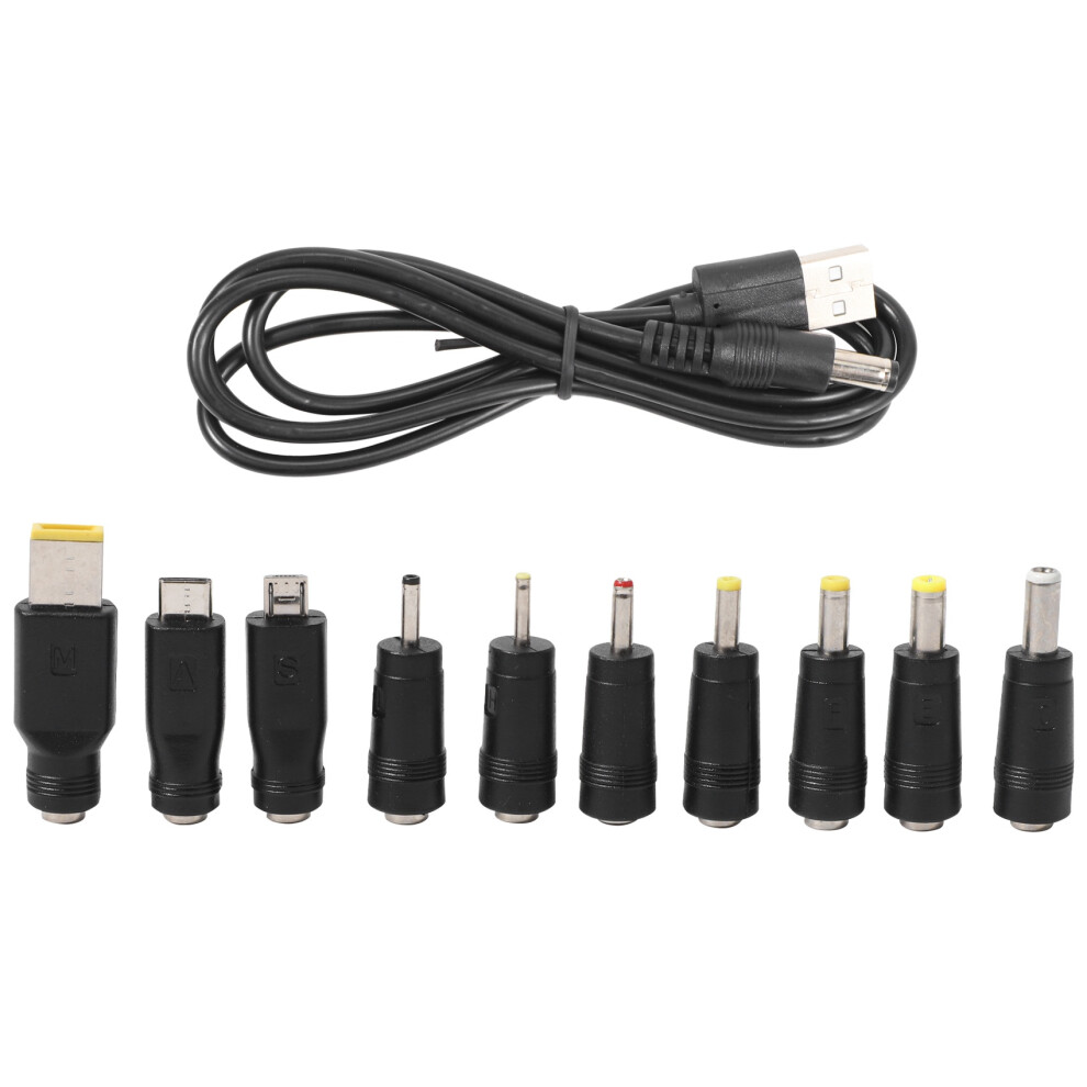 Dc Power Cord Usb To 5.5X2.1 Multifunctional Dc Interchangeable Plug 4711093056824