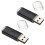 USB Memory Stick Flash Pen Drive U Disk for PC TV Black 1GB 1