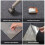 Piastrelle autoadesive per moquette 30x30cm - Tappetini facili da installare,C 6
